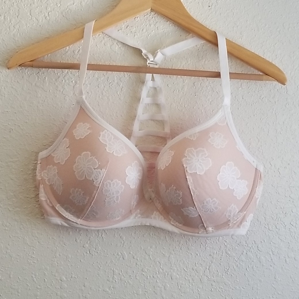Victoria Secret pink Racerback‎ bra 36DD